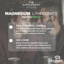 Magnesium L-Threonate – Powered by Magtein®