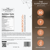 The NeuroFocus+ (Nootropic Brain) Stack