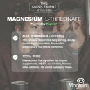 Magnesium L-Threonate – Powered by Magtein®
