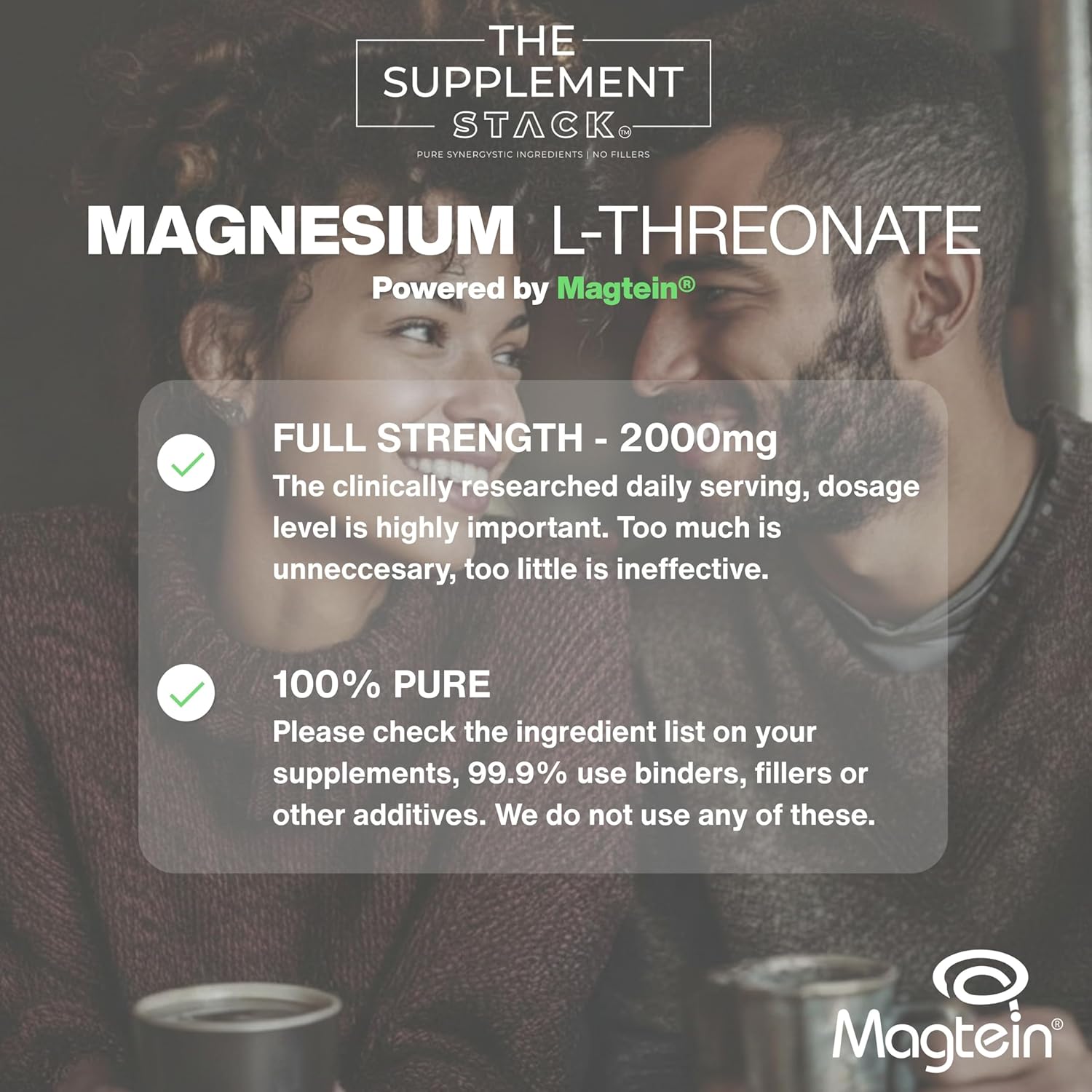 Magnesium L-Threonate – Powered by Magtein®